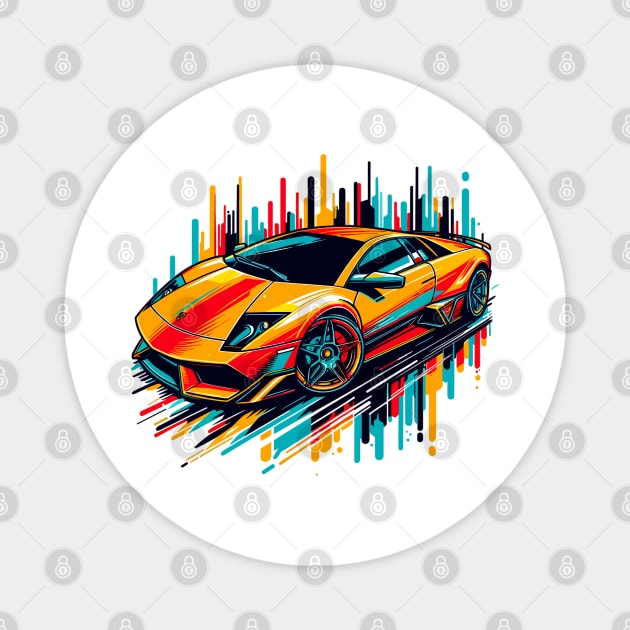 Lamborghini Murcielago Magnet by Vehicles-Art